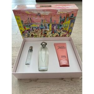 Estee Lauder Pleasures 3 Piece Gift Set EDP Spray Lotion Travel Spray New Box